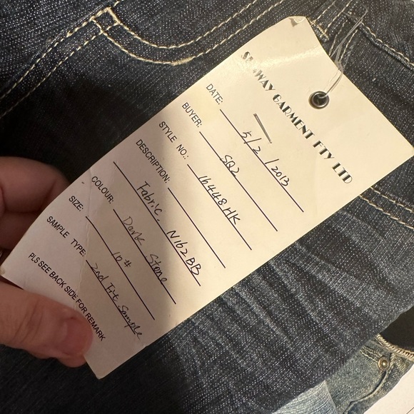 Girls size 10 embroidered embellishments peace sign butterfly stars - Picture 6 of 7